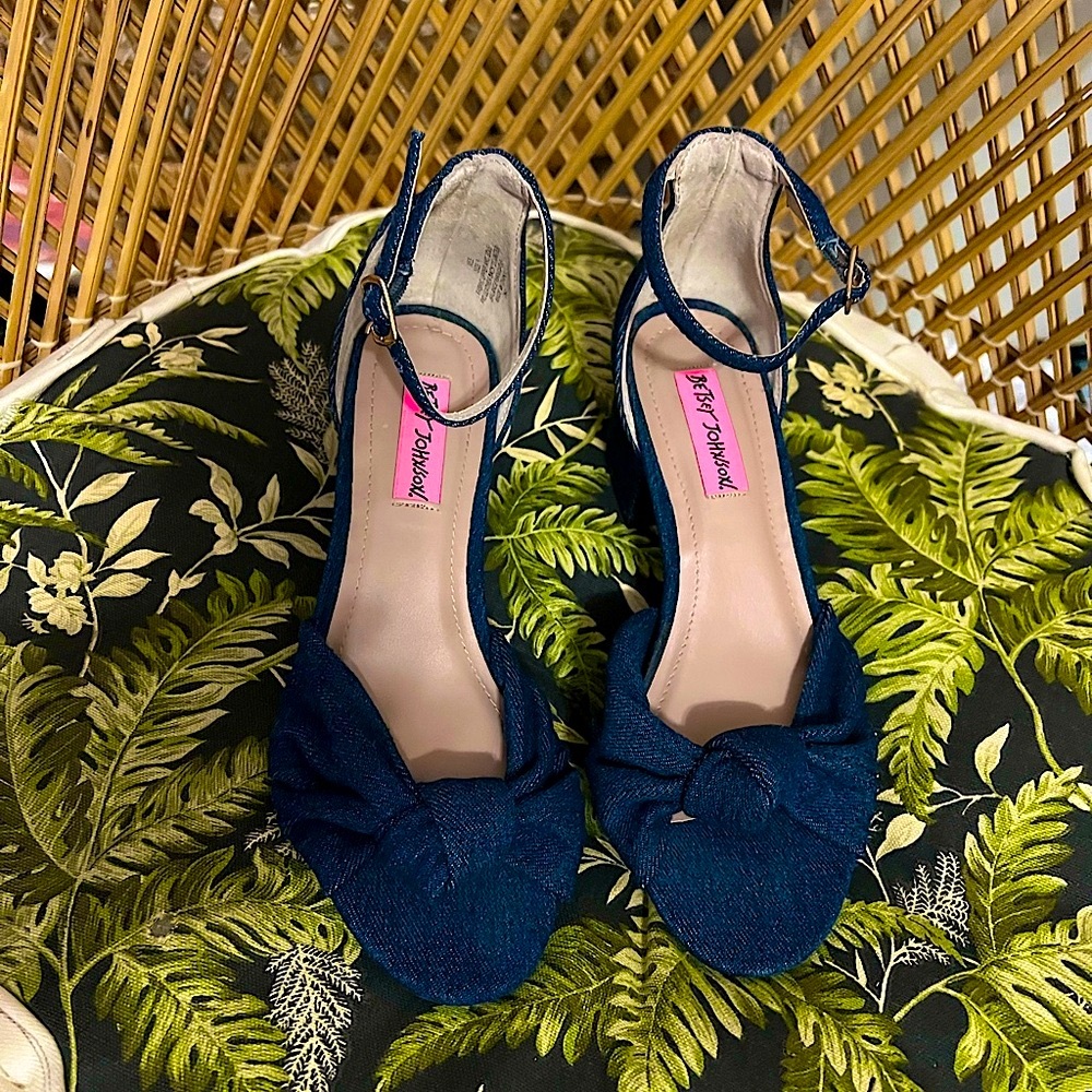 Blue Denim Women's Sandals